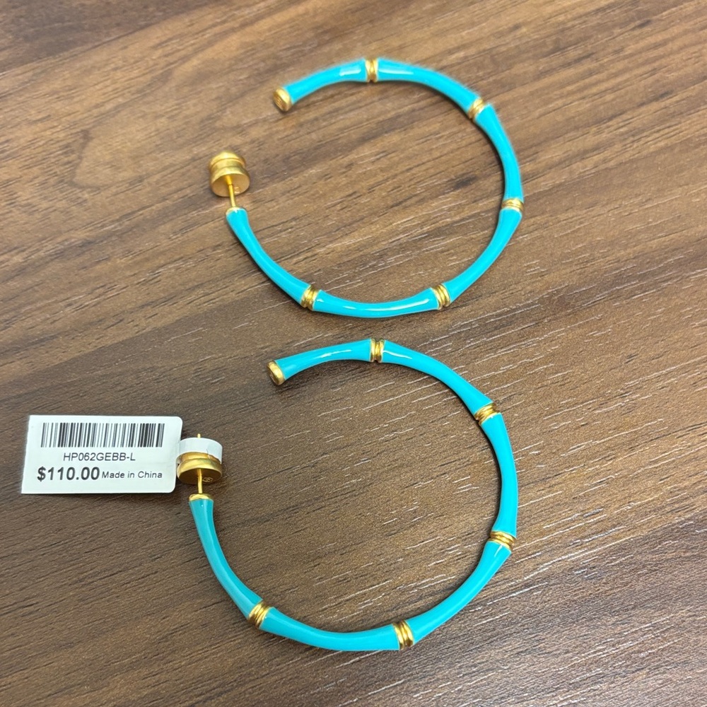 Julie Vos Large Bamboo Hoops